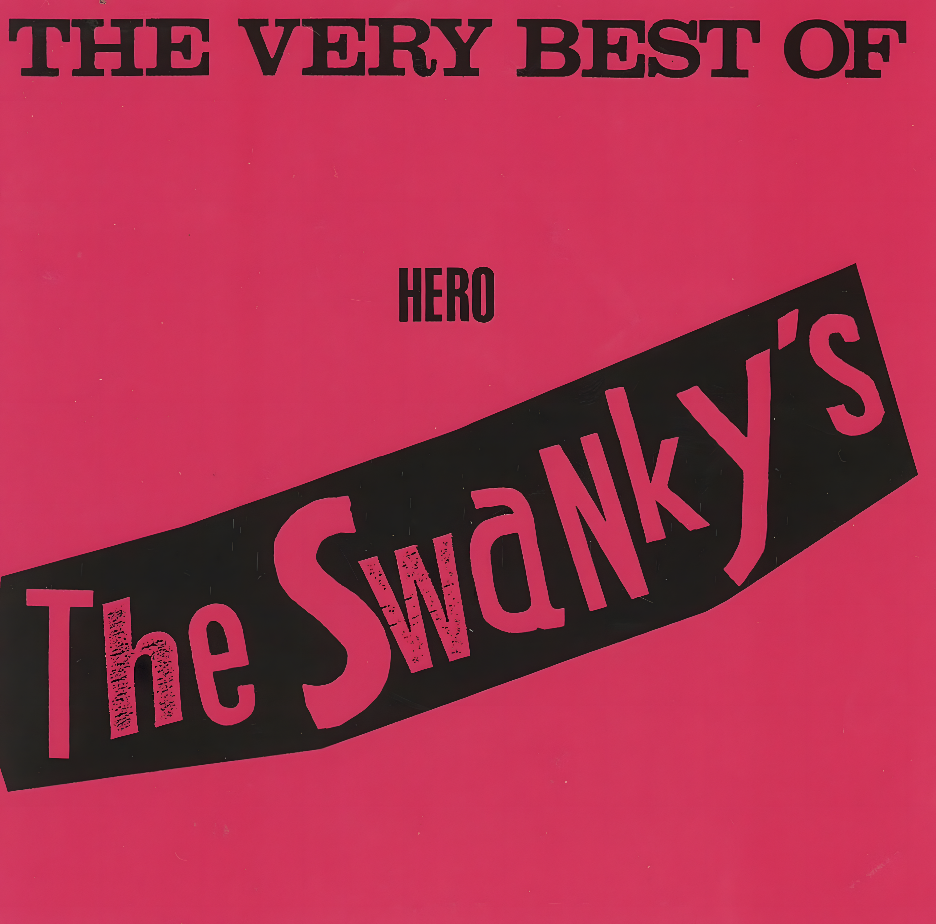 THE SWANKY'S『The Very Best of Hero』ジャケット写真 — 1980年代博多ハードコアパンクの伝説的バンド